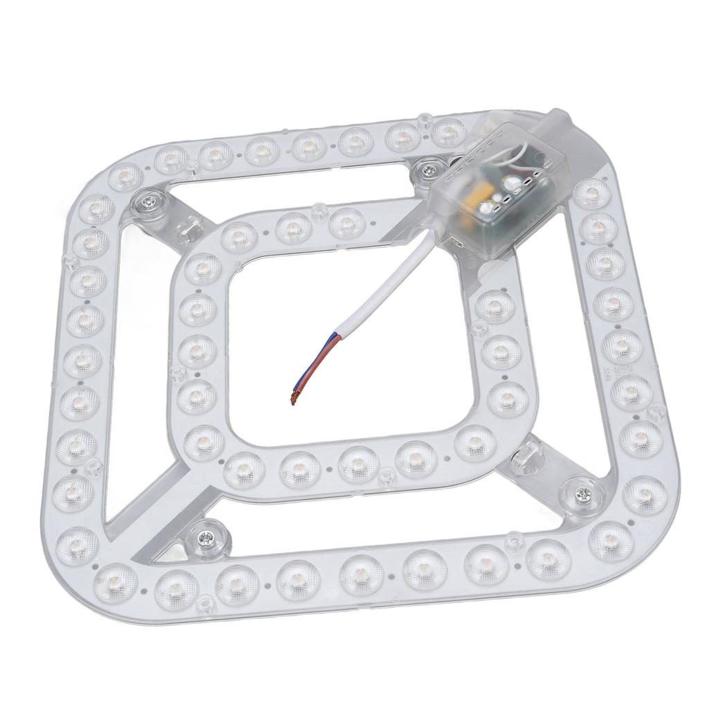 Ceiling Fan LED Light Replacement 24W 2100LM 3 Color Temperatures Ceiling Light Round Wick Module for Flush Mount Ceiling Light