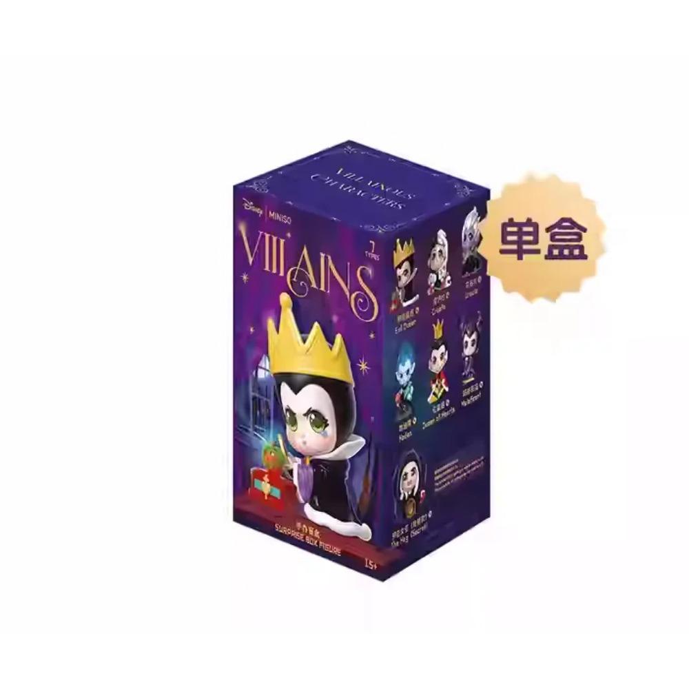

Оригинальная коллекция фигурок злодейских персонажей Miniso, серия, слепой бокс, трендовая игрушка, украшения, милая кукла, подарки для девочек