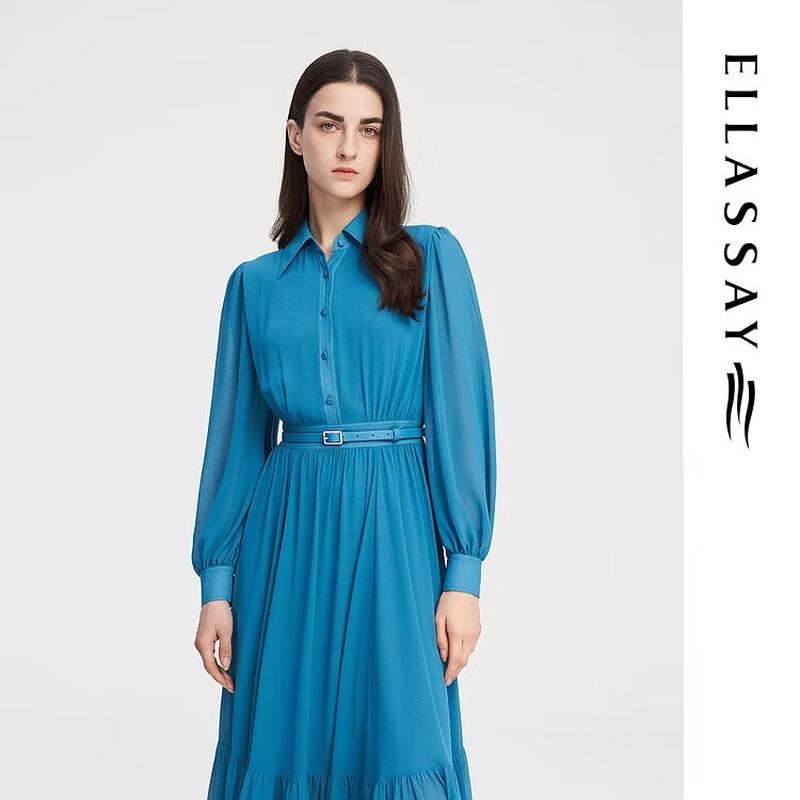 ELLASSAY Elegant Shirtdress S
