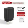 PD25W Universal Charger with Data Cable - Compatible with Samsung, US/EU/China Standards, for Fast Charging Mobile Phones