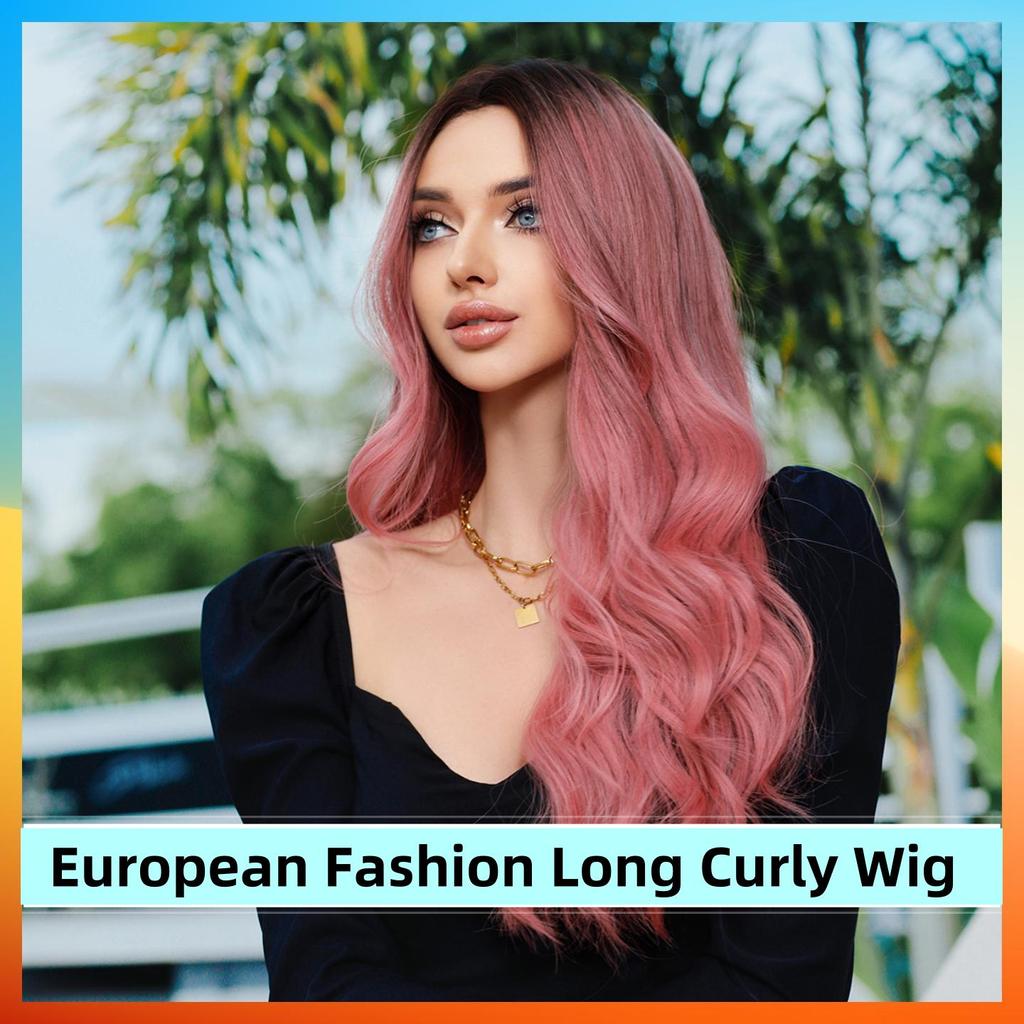 2025 European Fashion Long Curly Wig For Women HW898