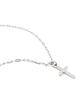 Polalita Surgical Mini Cross Chain Necklace (Plt-Nl-059_Sv)