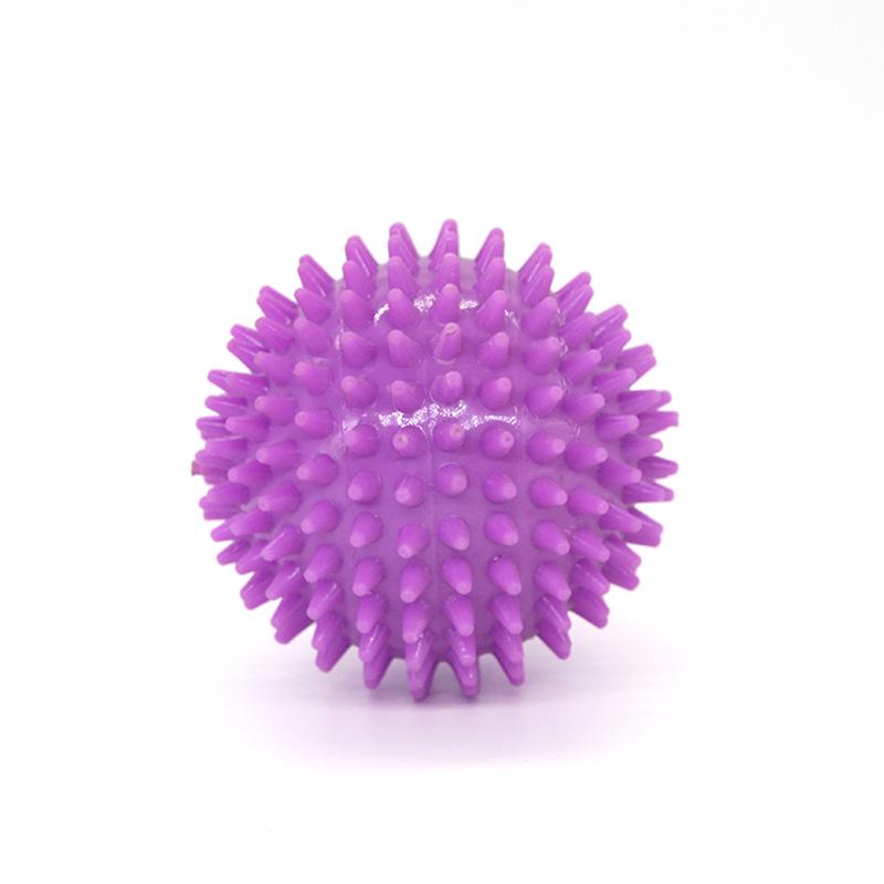 

Большая звучащая игрушка для жевания собак - мяч для прорезывания зубов фиолетовый