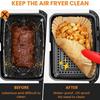 Rectangle Disposable Air Fryer Paper Non-Stick for Ninja Foodi DZ071 7QT DualZone Air Fryer Baking Paper Liner Oilproof Oven Mat