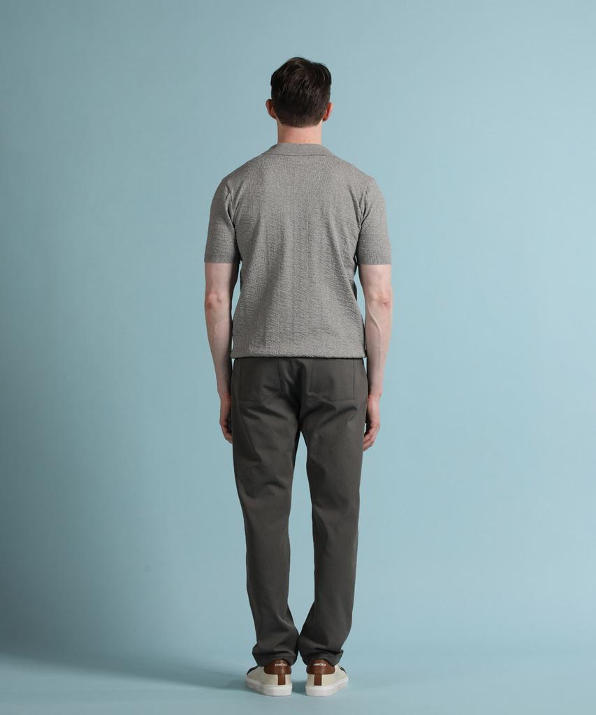 PANICALE Charcoal Basic Poly Chino Pants