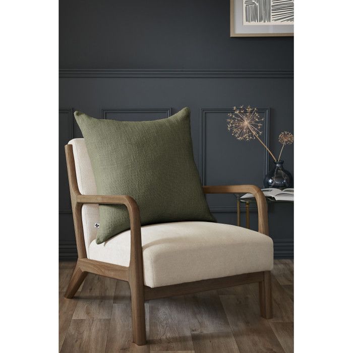 Coussin déhoussable "Sixtine" 60 x 60 cm L'effet Papillon - Sixtine Thym