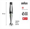 Immersion Blender Braun MQ 7035XBI MultiQuick 7 with Attachments
