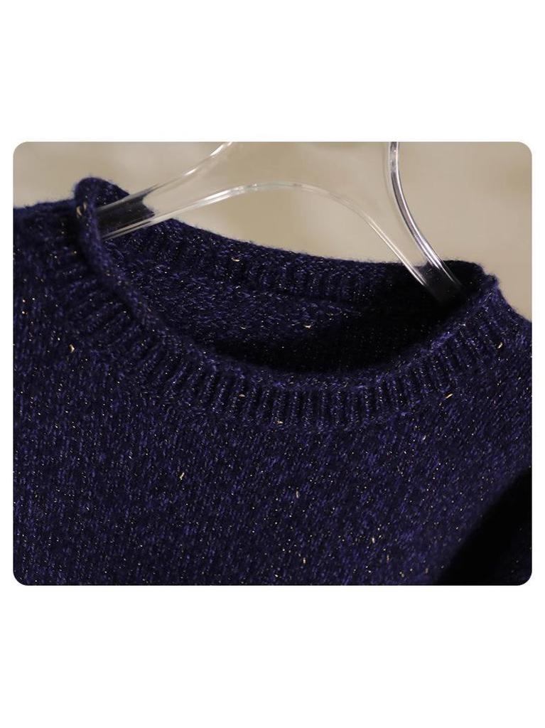 Women's Soft Cashmere Knit Slimming Pullover Sweater - Autumn/Winter New Style