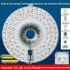 Full Spectrum LED Ceiling Fan Light with Magnetic Base and Wire Clips