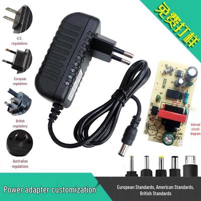 Power Adapter 12V 1A/1.5A/2A for LED Strip, Makeup Mirror & Fill Light, EU/US/UK Plug
