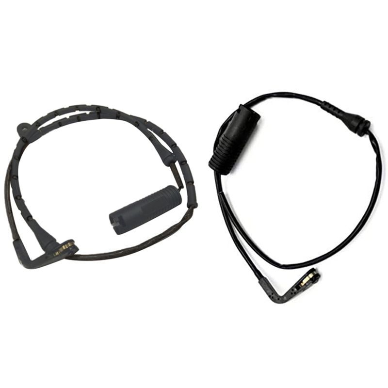 

Firmly 1 Pair Front Rear Brake Pad Wear Sensor Kit For BMW 5 Series E39 528I 540I 530I 525I M5 чёрный