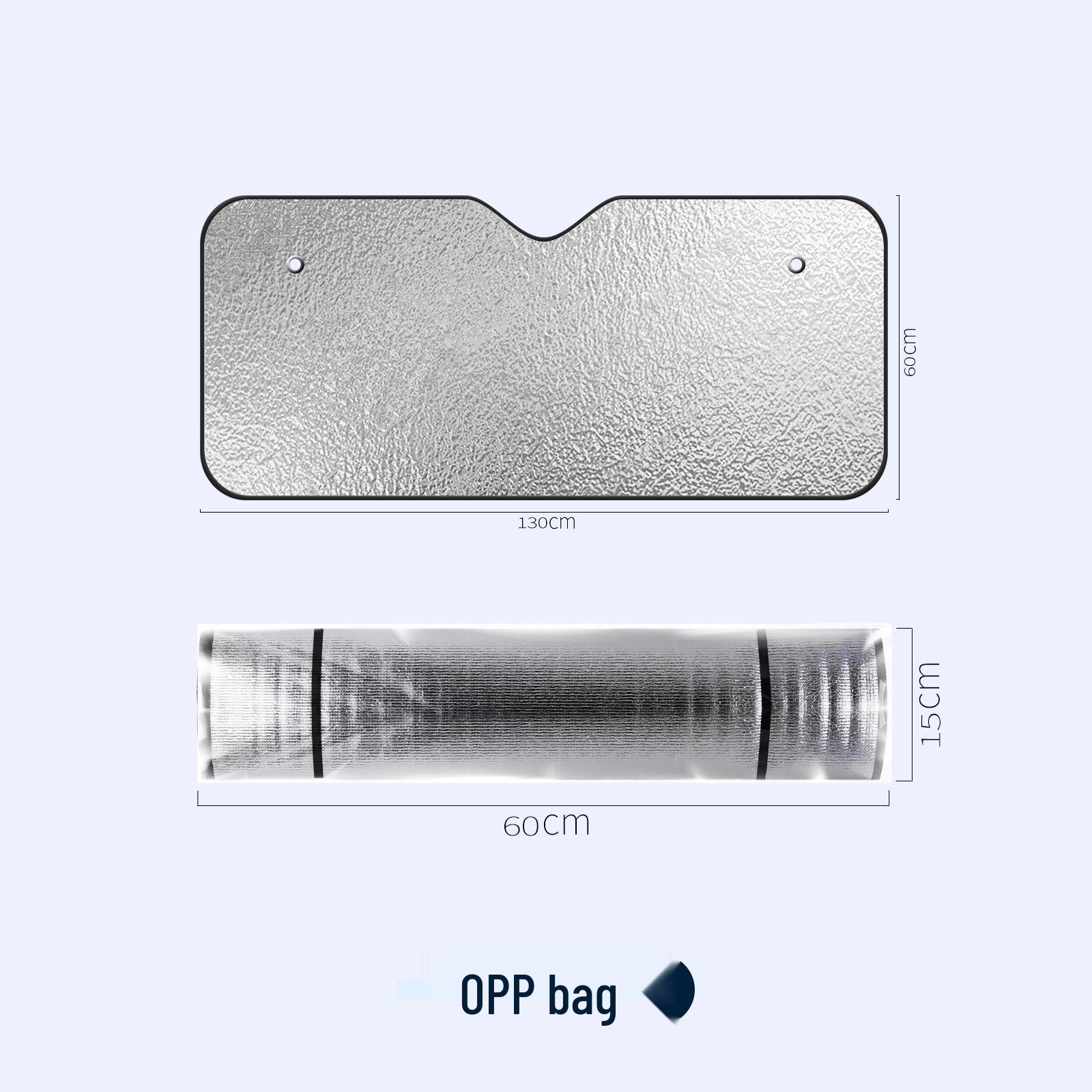 Universal Car Front Windshield Sunshade and Snow Shield