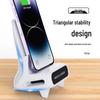15W Fast Charging Wireless Desktop Stand with Speaker