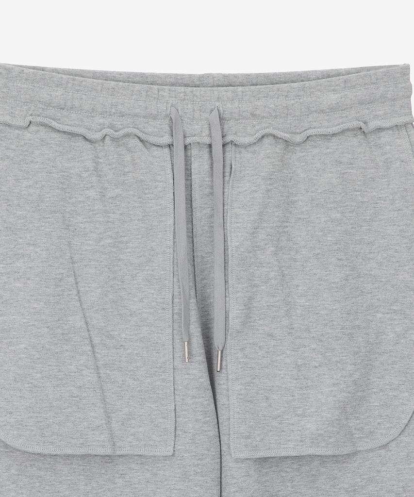 BASIC HOUSE Uni Basic Straight Pants Melange Grey Lypt0101