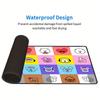 Bt21 Character Grid Large Gaming Mouse Pad Nonslip Rubber Base Waterproof Desk Mat For Office Pc Laptop