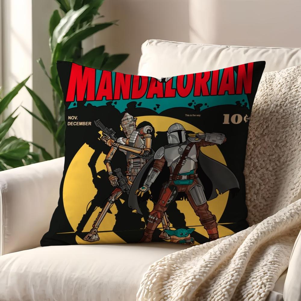 Fashion S-Star Wars Moive Cushion Cover For Pillow Printing Sofa Decoration Home Car Room Coffee Shop Office Nordic Simplicity