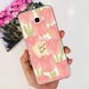 For Samsung Galaxy J4 Plus 2018 Phone Case Fashion Flower Soft Silicone Cover For Samsung J4 J 4 Plus 2018 J4+ J415F J4Plus Capa