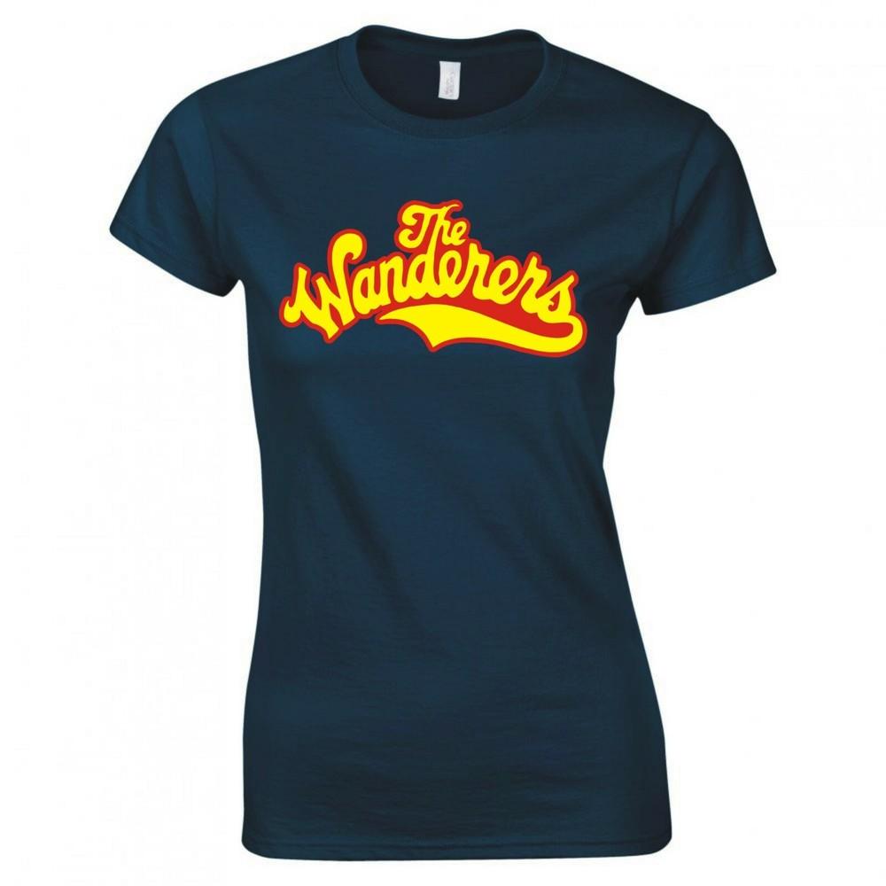 Inspired By The Wanderers Classic Logo Ladies Skinny Fit Tshirt S