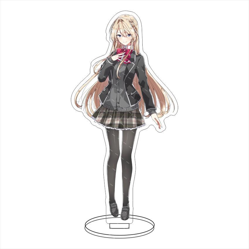 Anime Watashi Ga Koibito Ni Nareru Wakenaijan, Muri Janakatta! Acrylic Stand Model Plate Holder Birthday Prop Fans Gifts