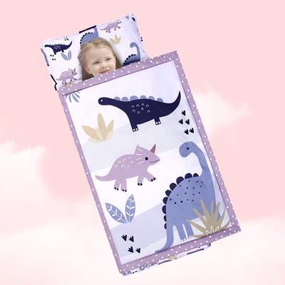 Bärbar Tecknad Baby Sovmatta & Filt: Sparkskyddande sovsäck för förskolan.