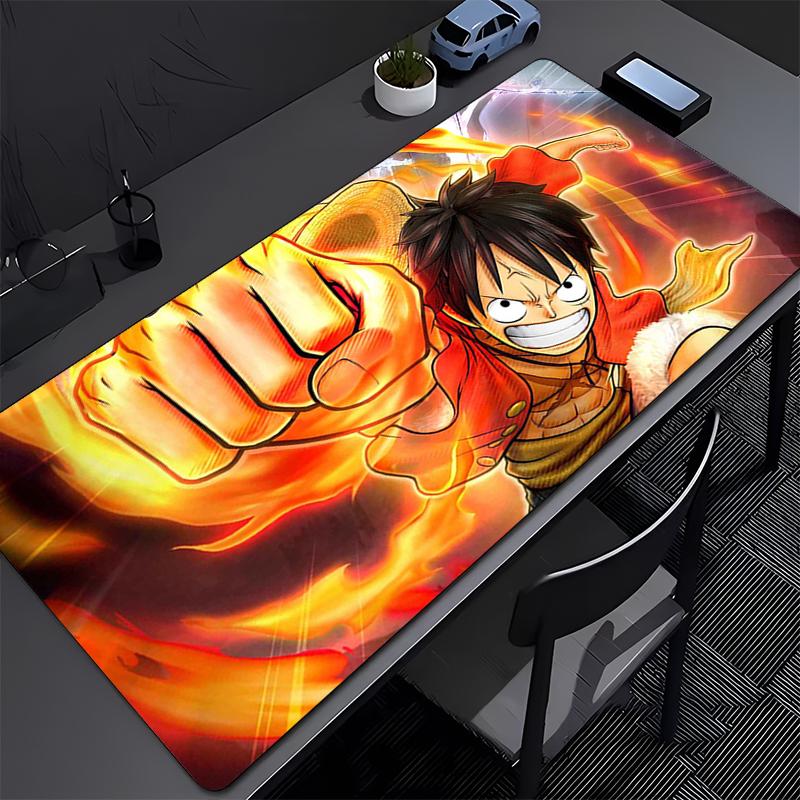 Hot Mouse Pad Computer Speed Type Varpet Mat E-sports Players Laptop Keyboard Pad One Piece Luffy Anime Mousepad Office Desk Mat