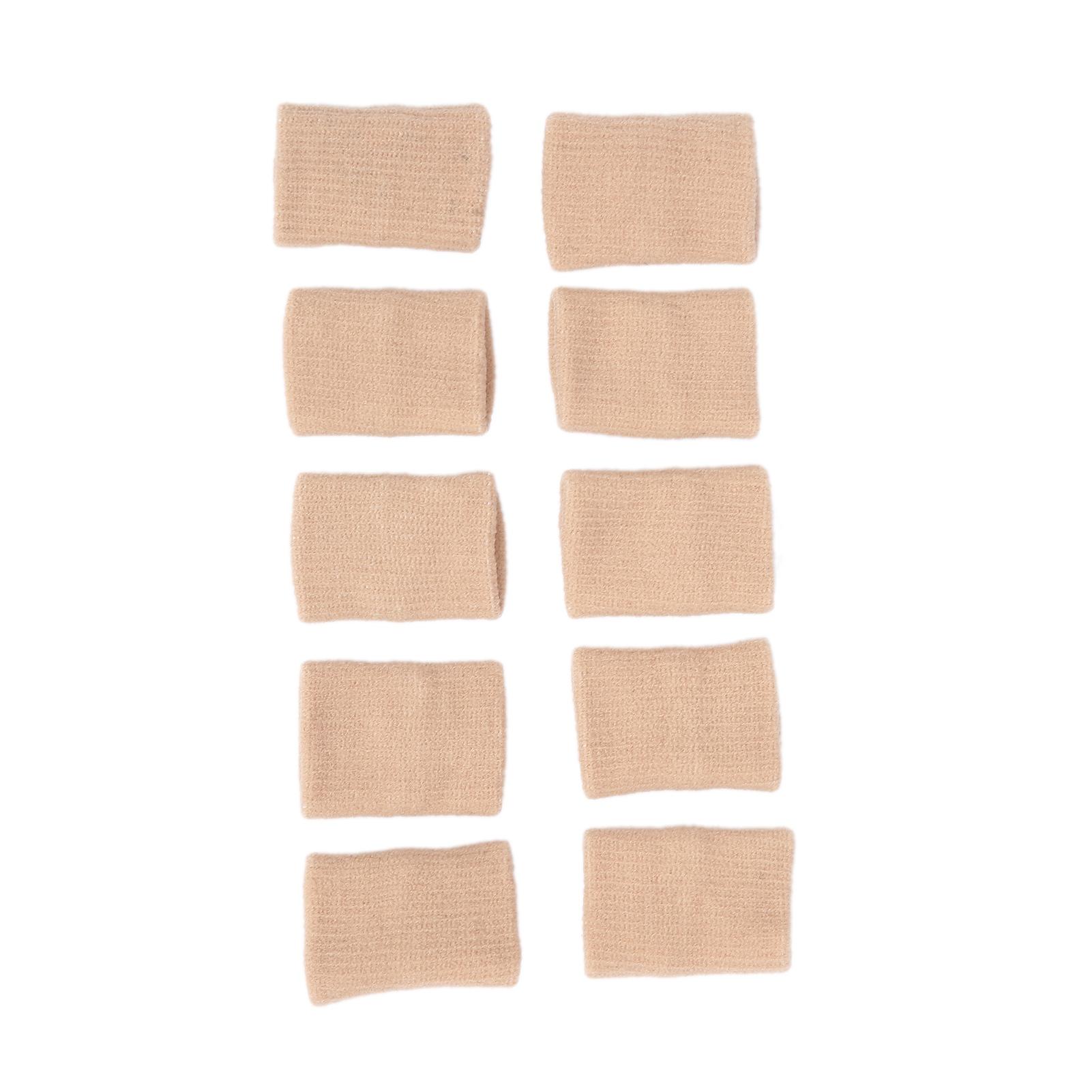 

10Pcs Sport Finger Protectors Support Finger Brace Elastic Thumb Sves for Playing Basketball Sports