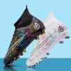 High-top Football Shoes, Men's and Women's Long Nails, Children's Junior High School Training, Mandarin Duck Broken Nails TF Artificial Turf Sports Sh