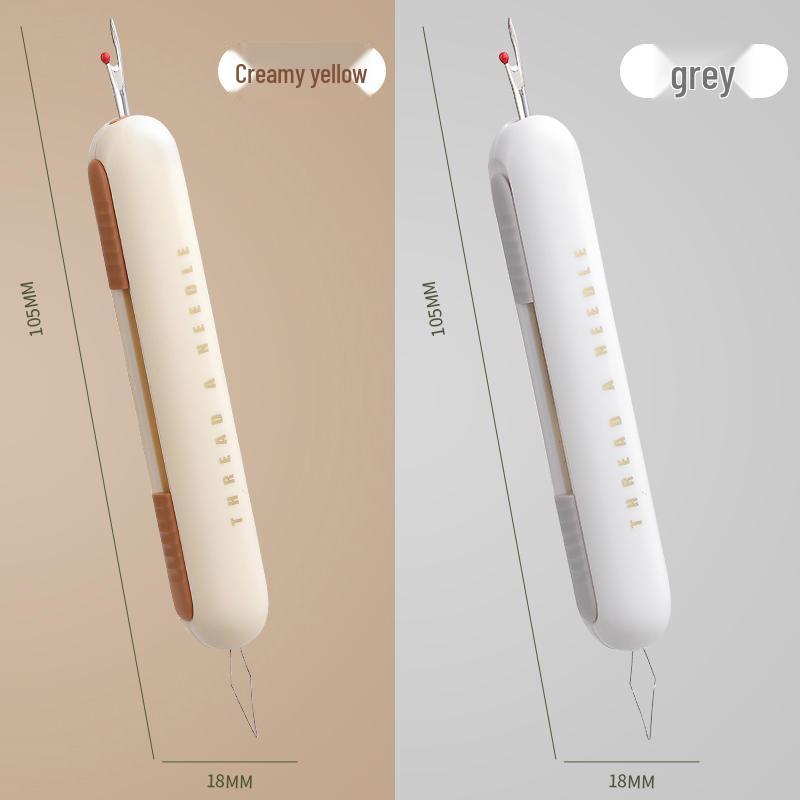 Multifunctional Seam Ripper & Needle Threader for Easy Sewing