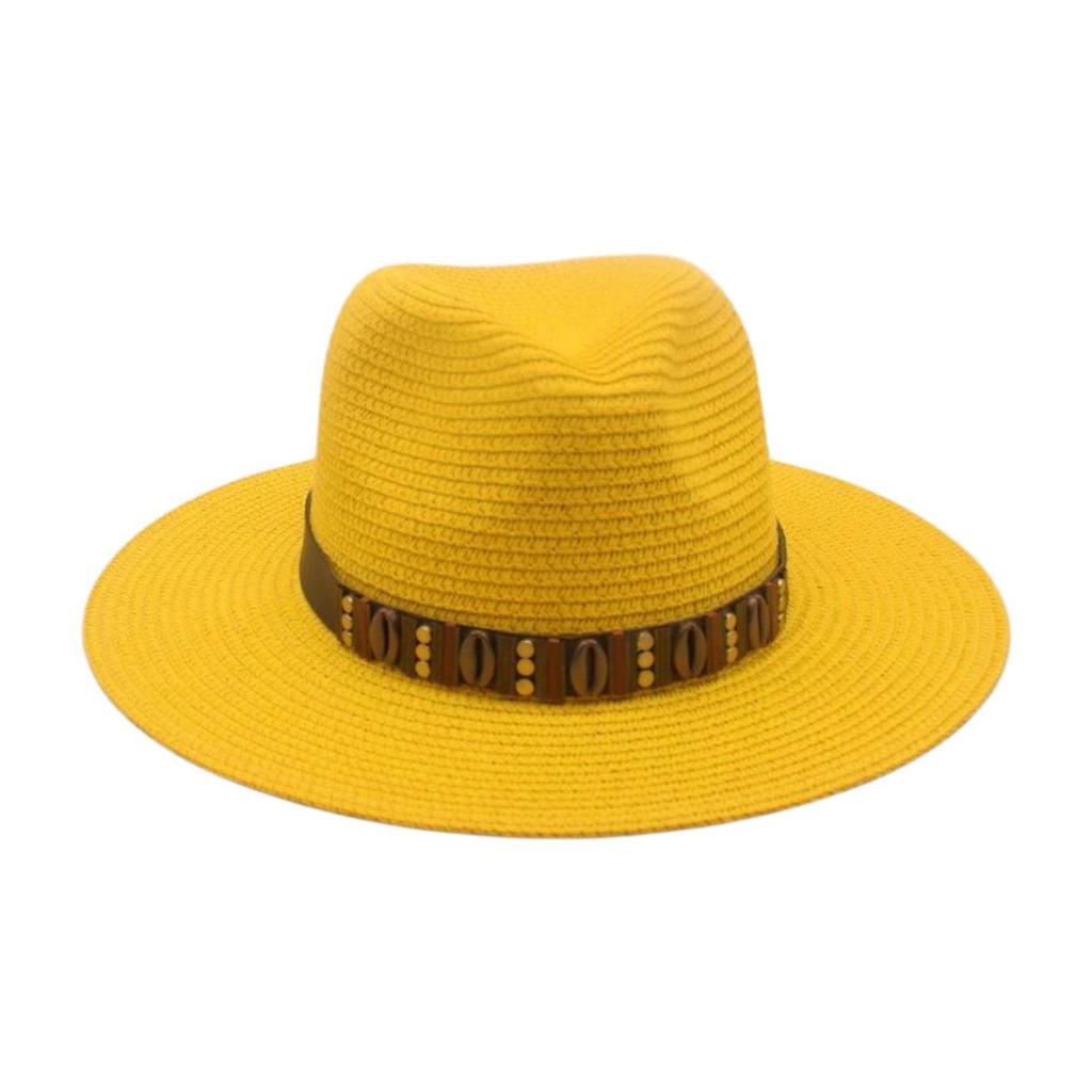 Famous Style Straw Hat Men And Women Travel Beach Sun Hat