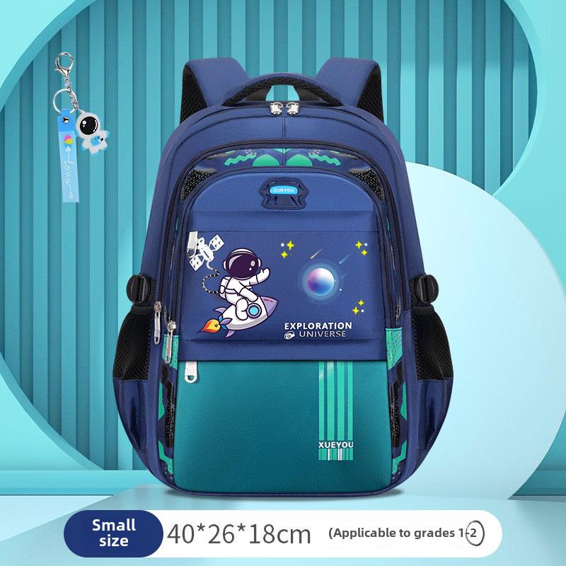 Space Astronaut Kids School Backpack: Lightweight, Spine-Supporting, Large Capacity, Waterproof, Child-Friendly Design.