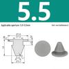 High-Temp Resistant Silicone Rubber Stopper with Card Slot Sealing Cap