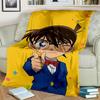 3D Detective Conan Anime Cartoon HD Blanket,Soft Throw Blanket for Home Bedroom Bed Sofa Picnic Travel Office Cover Blanket S#(2)