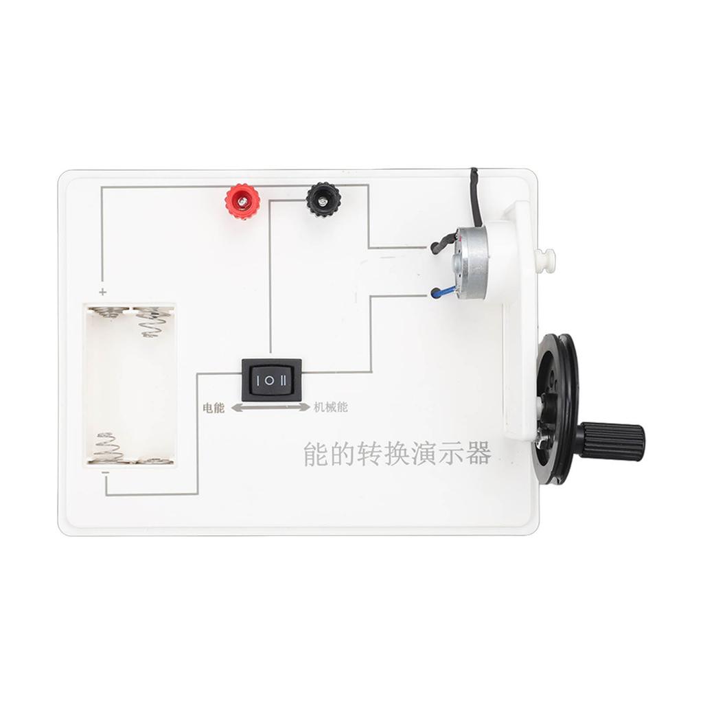 Energy Conversion Science Kit PVC Educational Experimental Energy Conversion Kit for Mechanical Chemical Energy Wind