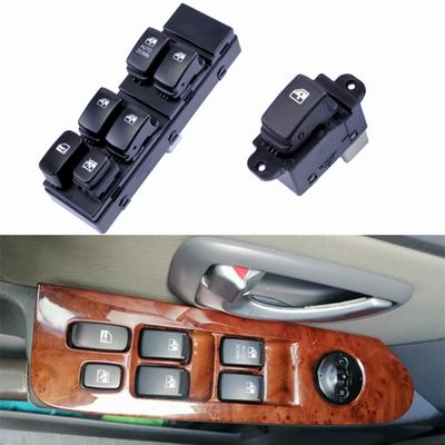 Auto Vorne LHD Links Fahren Seite Glas Heber Master Fensterheber Schalter Taste Für Hyundai Terracan