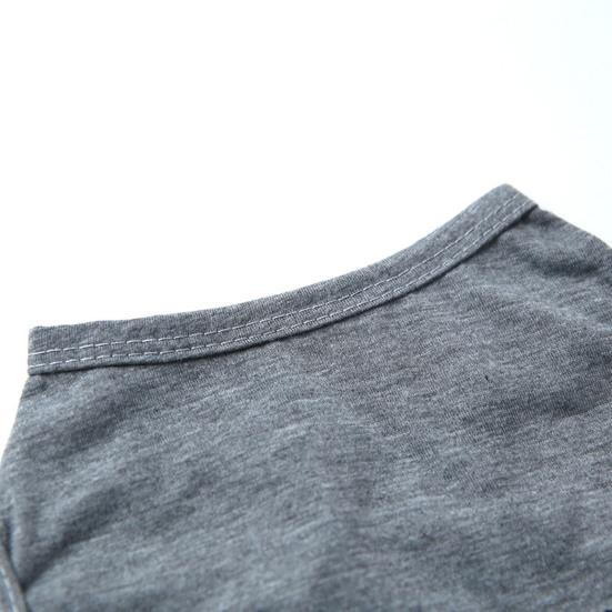 Pet Tops Letter Printing Breathable Polyester Fashion Puppy Vest for Summer