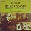 LP Record JOHANN SEBASTIAN BACH  GUSTAV LEON  Italian Concerto PAL1025 Pro Arte 1981 USA  Cana Classical Used