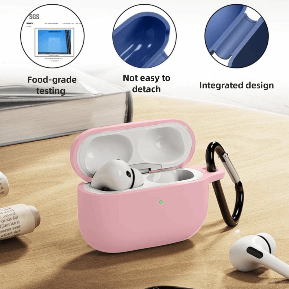 Dustproof Earbuds Cleaning Kit with lanyard Charging Box Shell Protective Case for Airpods Pro 3