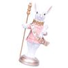 Handcrafted Easter Rabbit Scepter Display Ornament Perfect For Holiday Enthusiasts And Indoor Decoration Lovers
