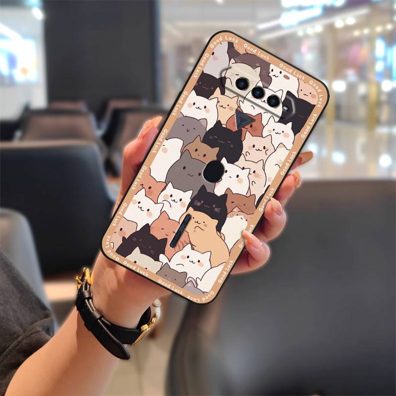 Protective Fashion Design Phone Case For Xiaomi Black Shark4/4Pro/4S/4S Pro Dirt-resistant Waterproof Cover Cartoon TPU