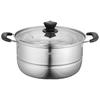 Depot Amir Stainless Steel Soup Steamer Pot
