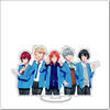 16CM Anime Ensemble Stars Acrylic Stand Ornaments Hidaka Hokuto Tenshouin Eichi Hibiki Wataru Figure Stand Halloween Gifts