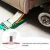 12AWG Inline Circuit Breaker Auto Reset Fuse Holder Transparent Waterproof 32V for Car Truck RV Boat Yacht Marine Solar Golf Car