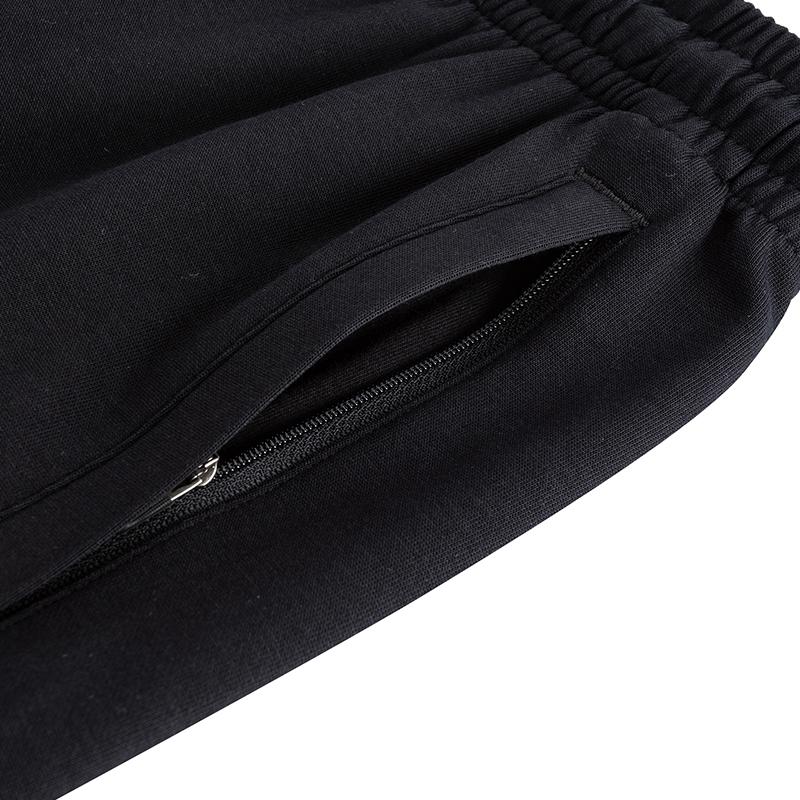 Anta Basketball Serie Kyrie Serie Bequemer Stoff Vielseitiger Stil Lässig Trendig Gestrickte Sporthose Unisex Hosen Schwarz 172631307-1