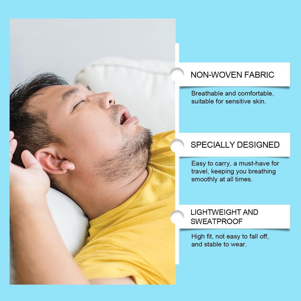 Ximonth Snore Care Kit Gentle Nasal Cleansing Daily Repair Nasal Ventilation Smooth Patch