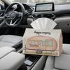1 Cute Camping Art Piece - Tissue Holder, Pink Pastel-Colored Camper Van - Rectangular, Perfect for Organizing Living Rooms, Vehicles, And Desktops, I