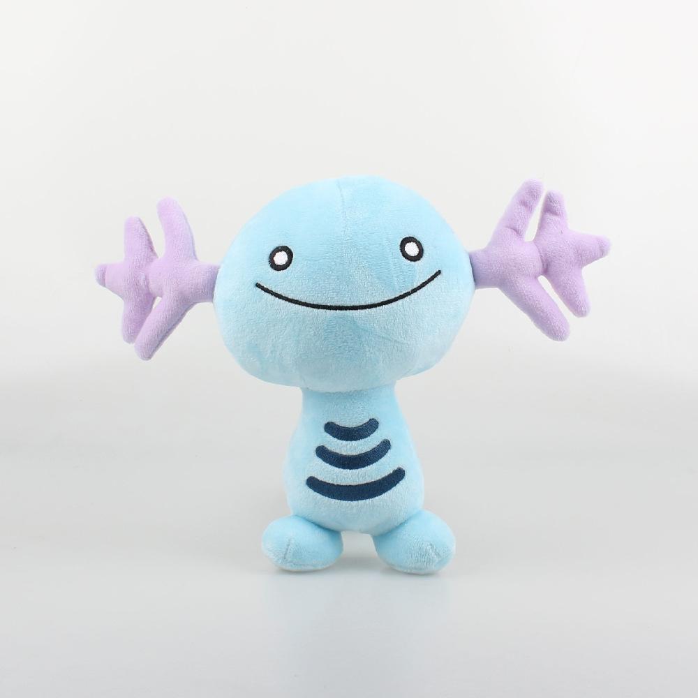 Il Peluche Wooper di Paldea È Un Peluche Carino Realizzato Nei Colori Rosso E Viola