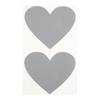 Love Heart Shape Self-adhesive Multifunctional Labels Scratch Coating Stickers Scratch Card Sticker