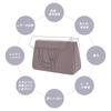 DGAZ Bag Pillow, Bag Shaper, Prevents Bag Shape Changes, Compatible with Halzan mini202531 Bags (Konnyaku Purple, Halzan mini20)