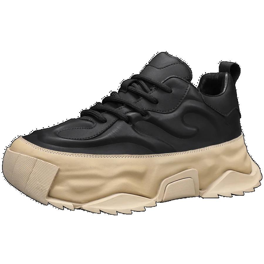 Fashion Men's Shoes Thick Sole Casual Sports Shoes Breathable Increase Non-slip Running Walking Shoes Fashion Men's Shoes