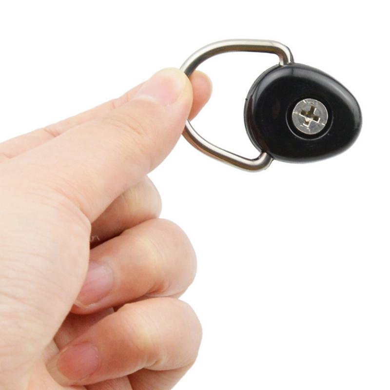 Small D Rings 2pcs Rust-Proof Backrest Buckles Stainless Stee D Ring Strapping Hooks Kayak Replacement Parts Multifunctional Tie